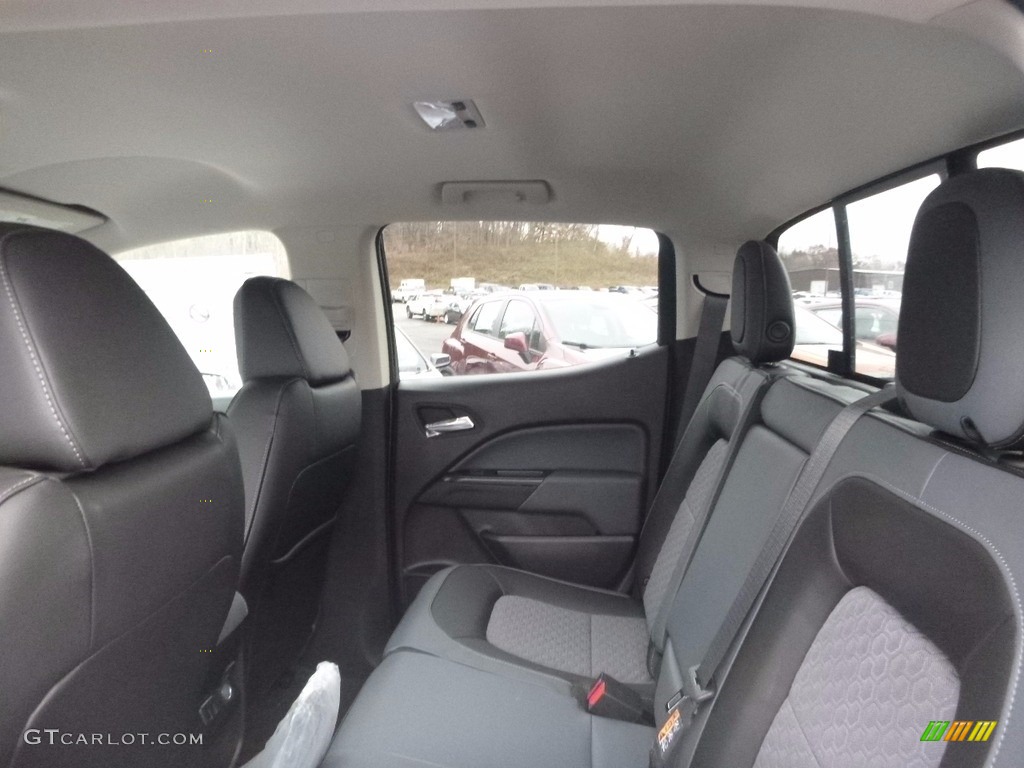 Jet Black Interior 2017 Chevrolet Colorado Z71 Crew Cab 4x4 Photo #117330823