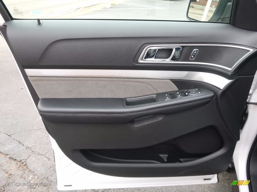 2017 Explorer XLT 4WD - White Platinum / Sport Appearance Dark Earth Gray photo #14