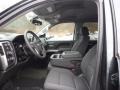 Jet Black Front Seat Photo for 2017 Chevrolet Silverado 1500 #117332392