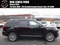2017 Shadow Black Ford Explorer Limited 4WD  photo #1