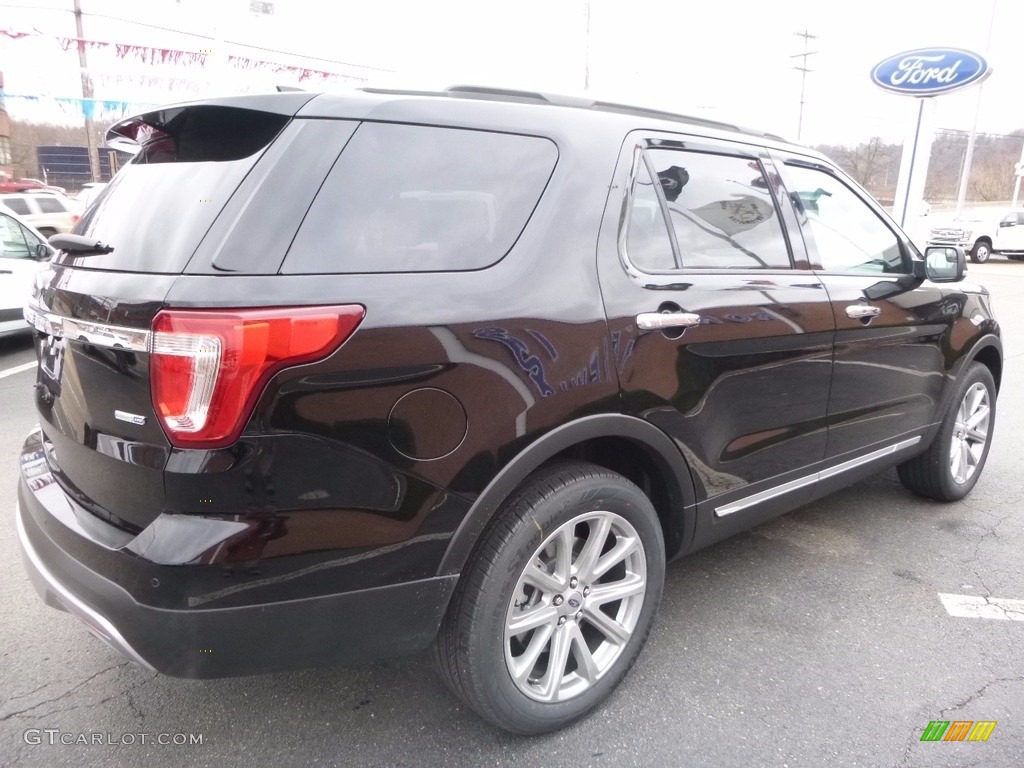 2017 Explorer Limited 4WD - Shadow Black / Ebony Black photo #2