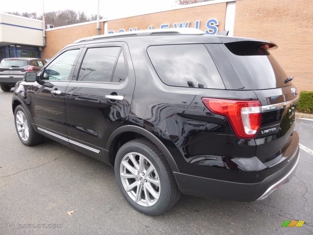 2017 Explorer Limited 4WD - Shadow Black / Ebony Black photo #4