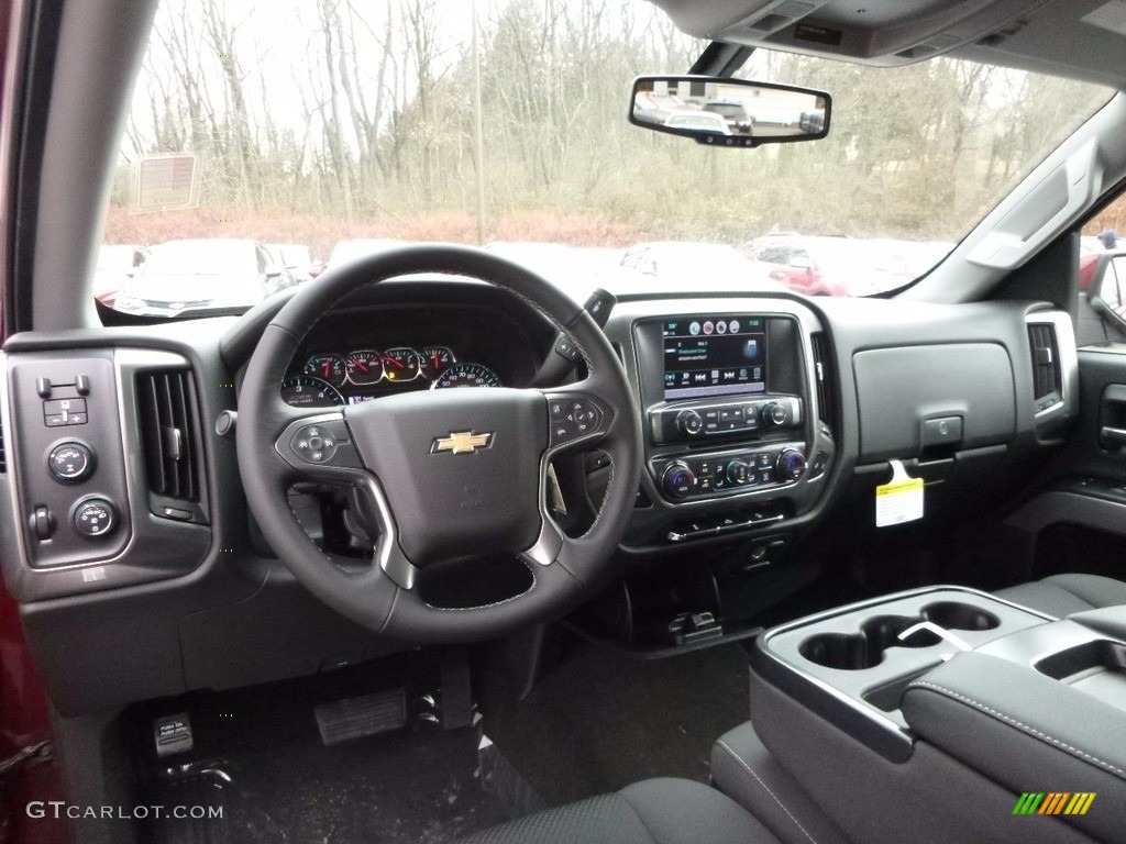 2017 Silverado 1500 LT Crew Cab 4x4 - Siren Red Tintcoat / Jet Black photo #12