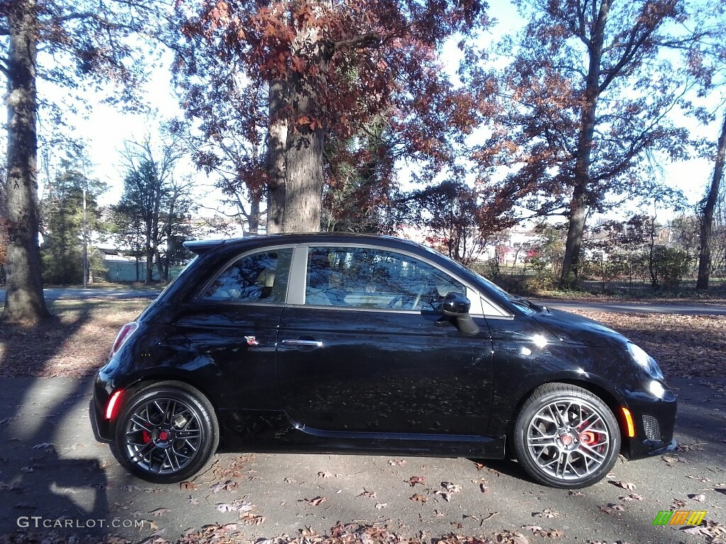 Nero Puro (Straight Black) 2017 Fiat 500 Abarth Exterior Photo #117333340