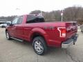 2016 Ruby Red Ford F150 XLT SuperCab 4x4  photo #4