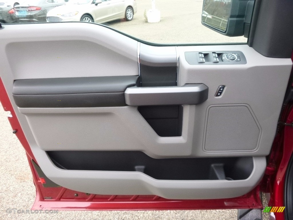 2016 F150 XLT SuperCab 4x4 - Ruby Red / Medium Earth Gray photo #13