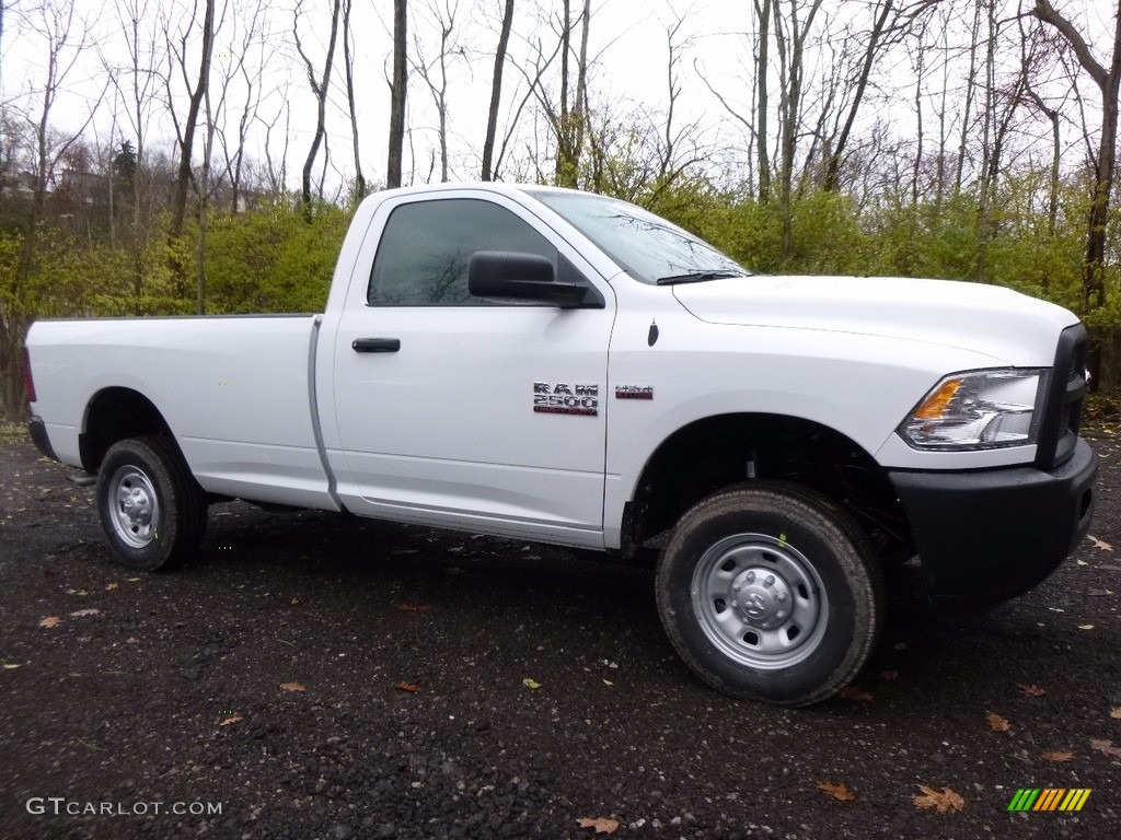 Bright White 2017 Ram 2500 Tradesman Regular Cab 4x4 Exterior Photo #117334363