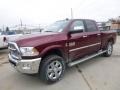 Delmonico Red Pearl 2017 Ram 3500 Laramie Crew Cab 4x4