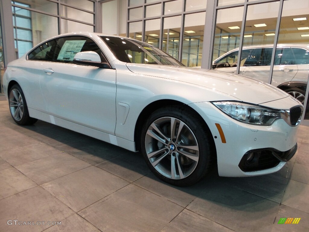 Mineral White Metallic 2017 BMW 4 Series 440i xDrive Coupe Exterior Photo #117336031