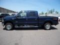 2007 True Blue Metallic Ford F250 Super Duty XLT Crew Cab 4x4  photo #2