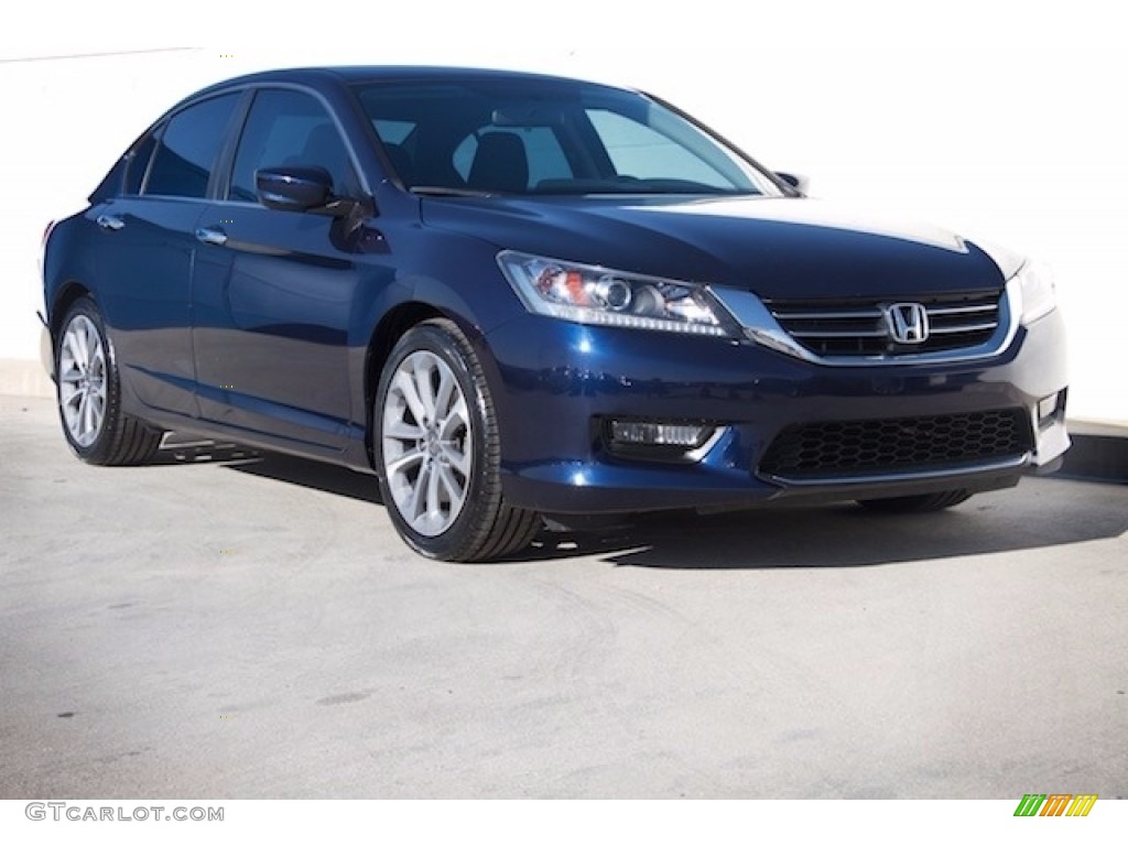 Obsidian Blue Pearl Honda Accord