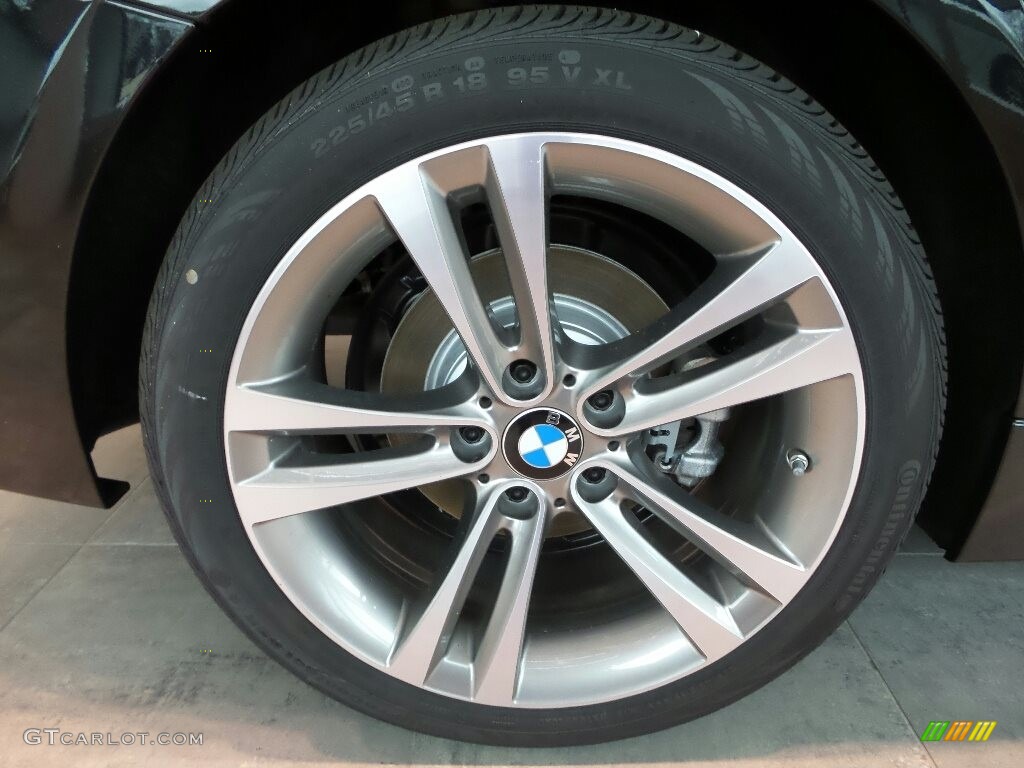 2017 3 Series 330i xDrive Sports Wagon - Black Sapphire Metallic / Black photo #4