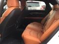 2017 Cadillac CT6 Cinnamon/Jet Black Interior Rear Seat Photo