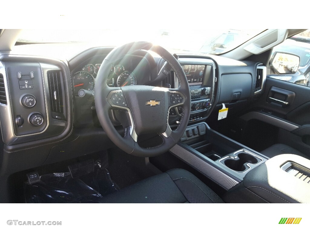 2017 Silverado 1500 LTZ Double Cab 4x4 - Deep Ocean Blue Metallic / Jet Black photo #9