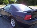 2002 True Blue Metallic Ford Mustang V6 Coupe  photo #5