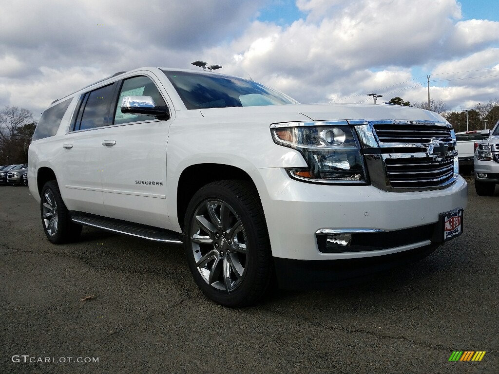 2017 Suburban Premier 4WD - Iridescent Pearl Tricoat / Cocoa/Mahogany photo #1