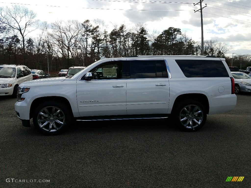 Iridescent Pearl Tricoat 2017 Chevrolet Suburban Premier 4WD Exterior Photo #117338875