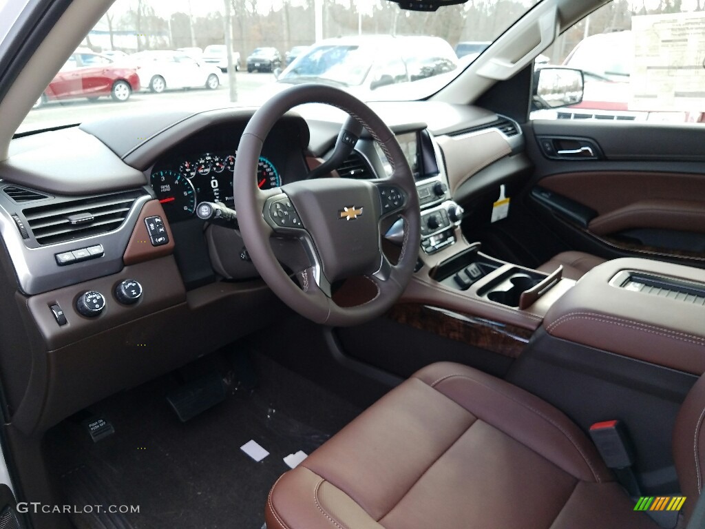 Cocoa/Mahogany Interior 2017 Chevrolet Suburban Premier 4WD Photo #117338992