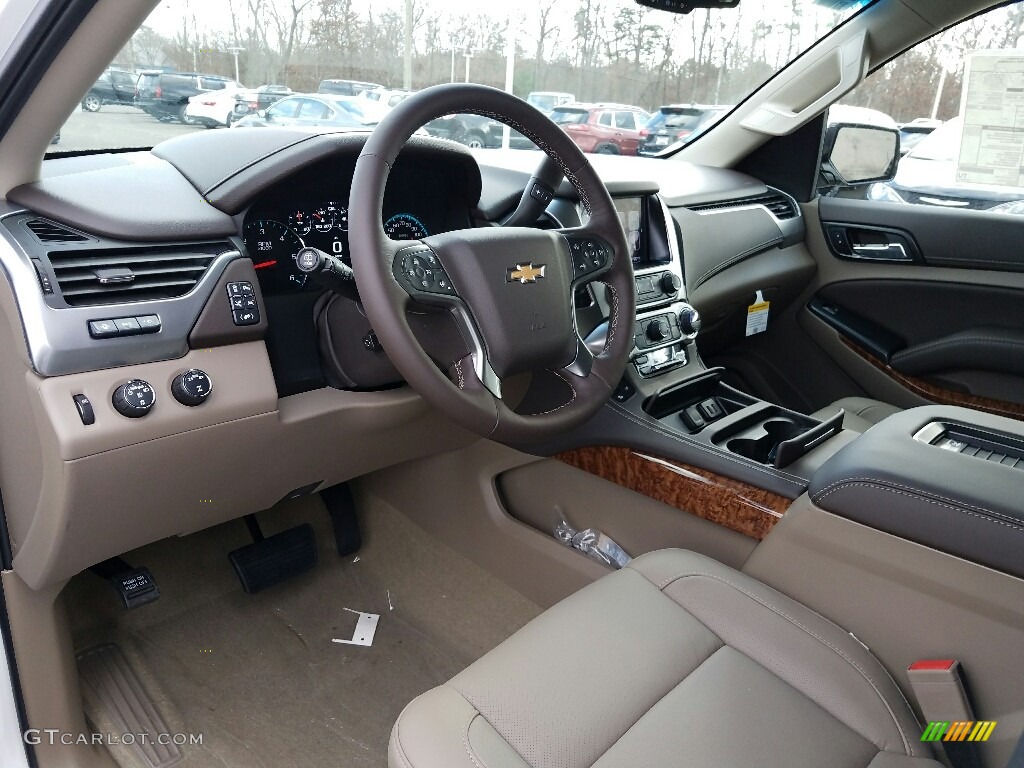 Cocoa/Dune Interior 2017 Chevrolet Suburban Premier 4WD Photo #117339313