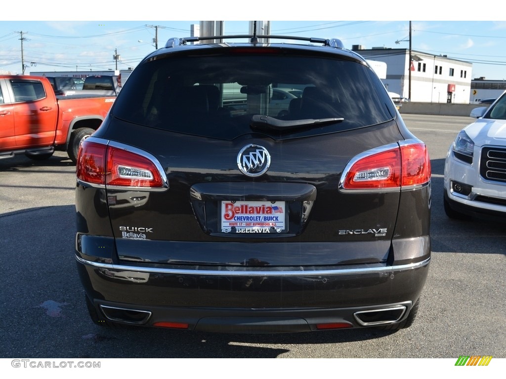 2014 Enclave Leather AWD - Mocha Bronze Metallic / Cocoa photo #5