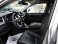 Black 2017 Toyota Highlander SE AWD Interior Color