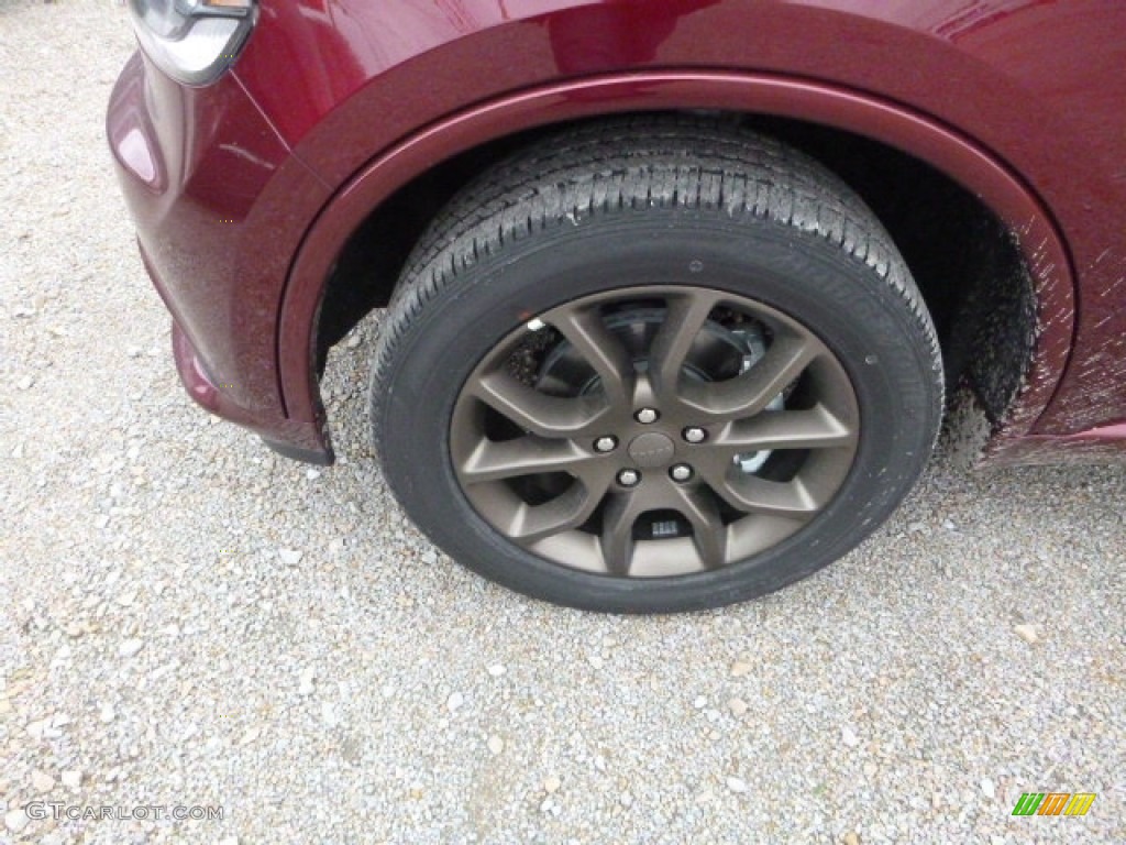 2017 Durango GT AWD - Octane Red Pearl / Black photo #2
