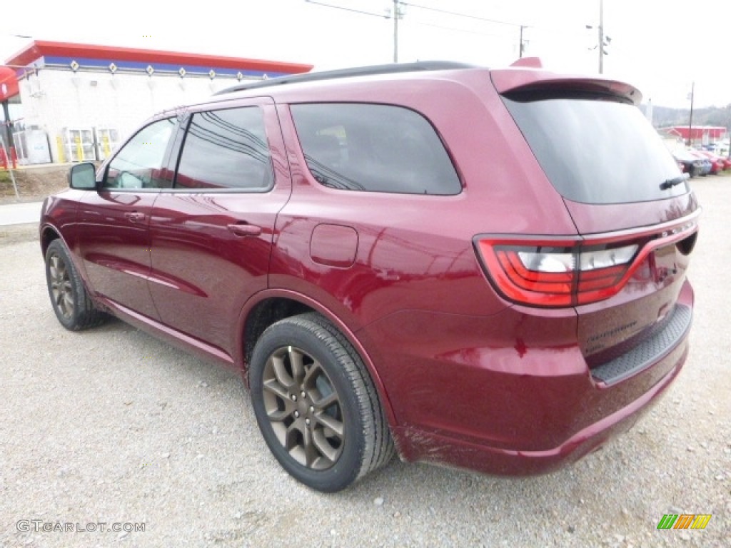 2017 Durango GT AWD - Octane Red Pearl / Black photo #5