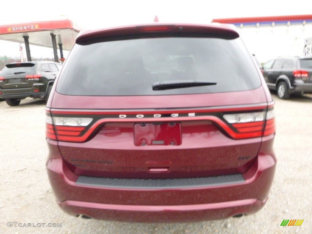 2017 Durango GT AWD - Octane Red Pearl / Black photo #6