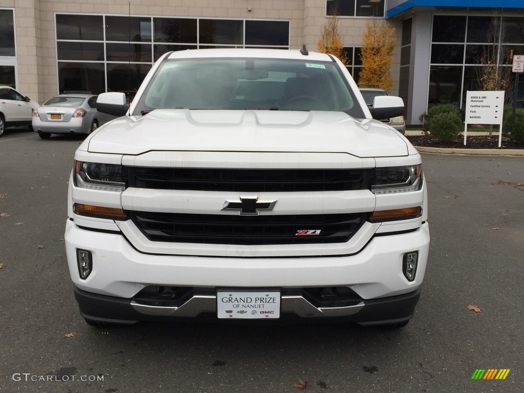 2017 Silverado 1500 LT Crew Cab 4x4 - Summit White / Jet Black photo #2