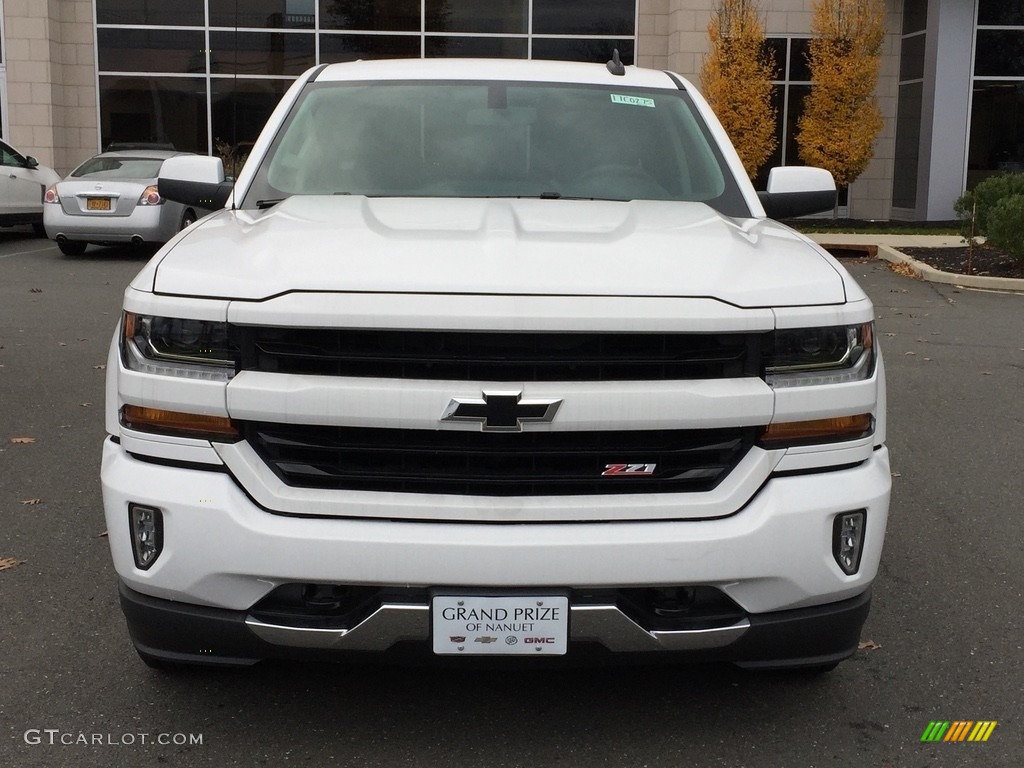 2017 Silverado 1500 LT Crew Cab 4x4 - Summit White / Jet Black photo #2