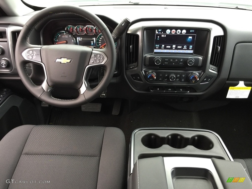 2017 Silverado 1500 LT Crew Cab 4x4 - Summit White / Jet Black photo #8