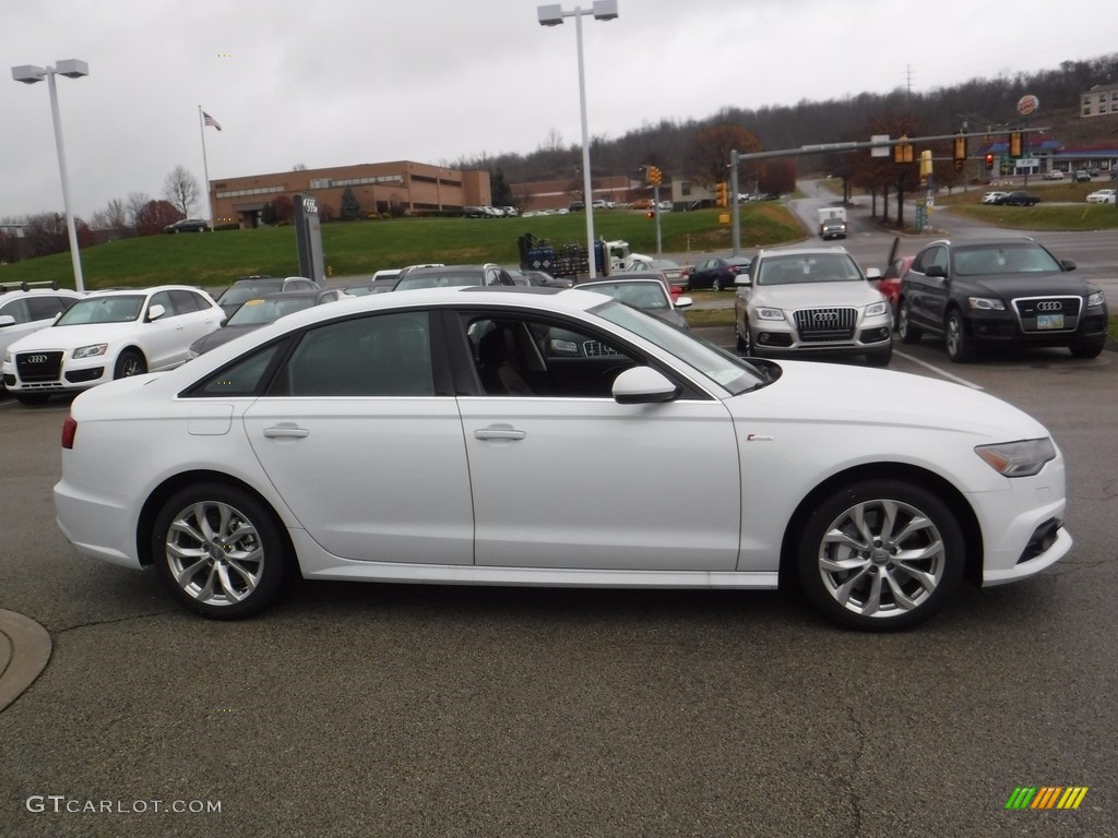 Glacier White Metallic 2017 Audi A6 3.0 TFSI Premium Plus quattro Exterior Photo #117341872