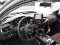 2017 Audi A6 Nougat Brown Interior Dashboard Photo