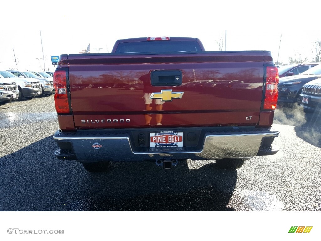 2017 Silverado 1500 LT Double Cab 4x4 - Siren Red Tintcoat / Jet Black photo #5