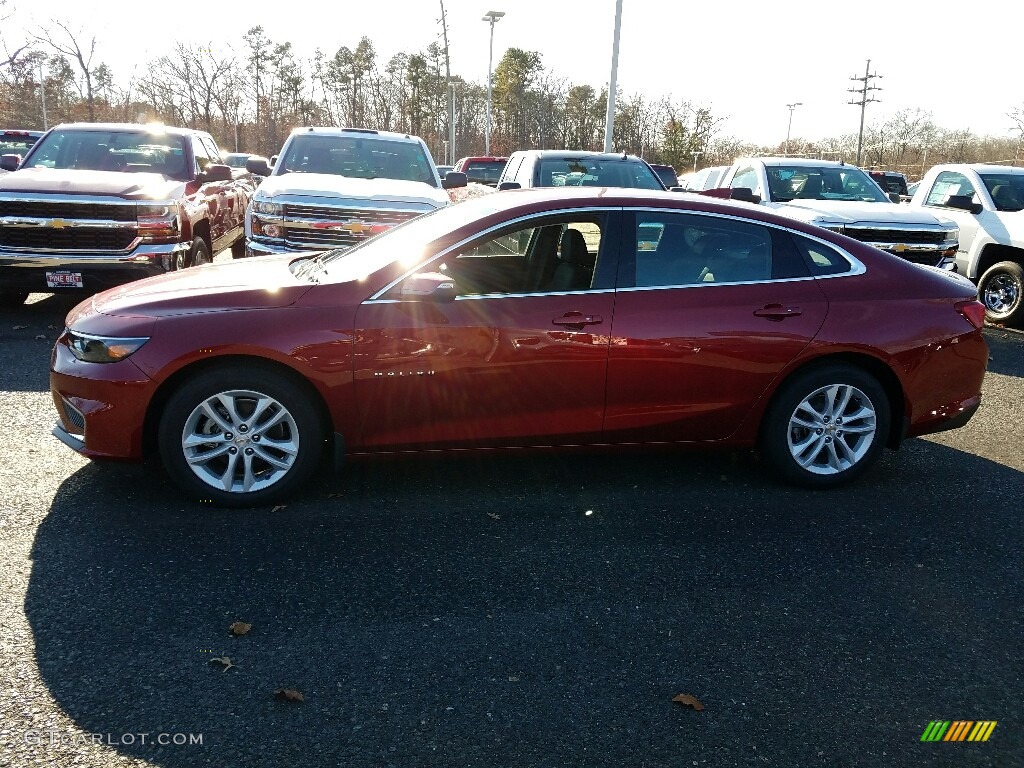 2017 Malibu LT - Cajun Red Tintcoat / Jet Black photo #3