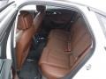 2017 Audi A6 Nougat Brown Interior Rear Seat Photo