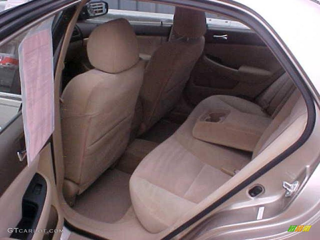 2003 Accord LX Sedan - Desert Mist Metallic / Ivory photo #7