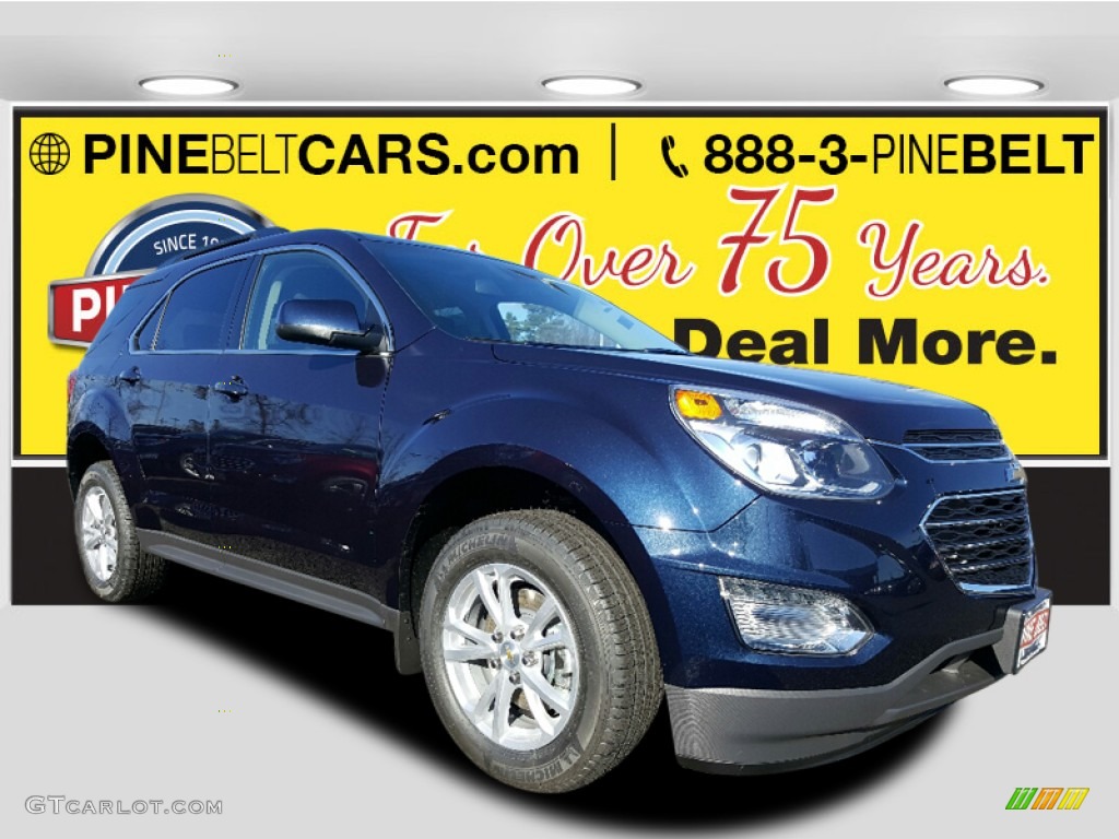 Patriot Blue Metallic Chevrolet Equinox