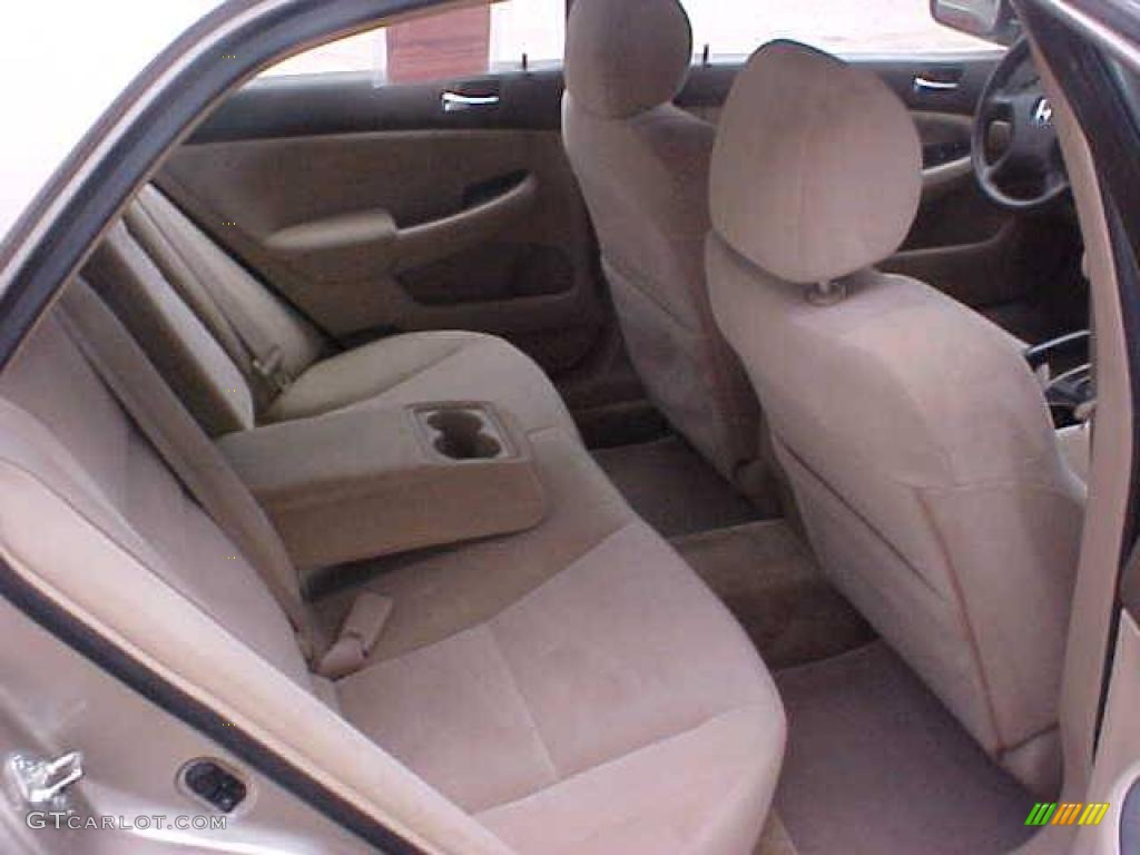 2003 Accord LX Sedan - Desert Mist Metallic / Ivory photo #10