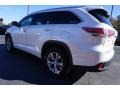 2015 Blizzard Pearl White Toyota Highlander XLE  photo #5