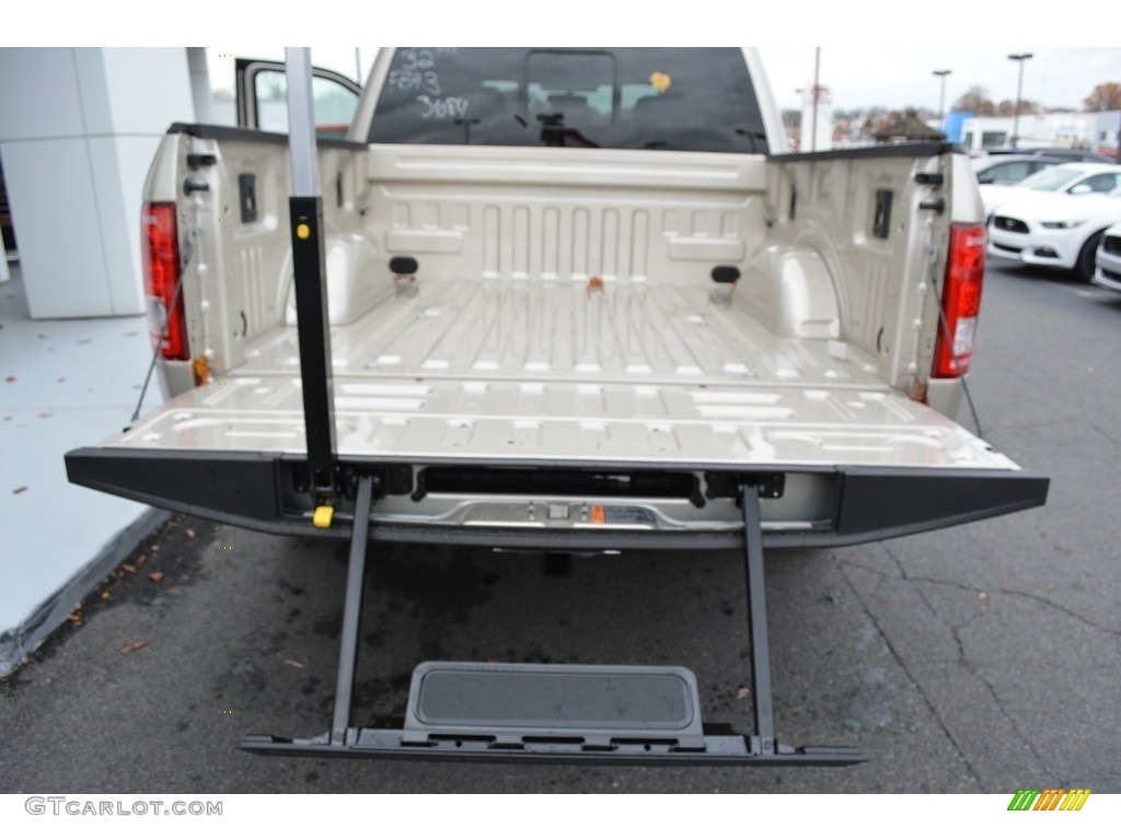 2017 F150 XLT SuperCrew - White Gold / Light Camel photo #6