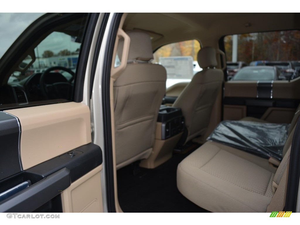 2017 F150 XLT SuperCrew - White Gold / Light Camel photo #10
