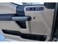 Medium Earth Gray 2017 Ford F250 Super Duty XLT Crew Cab 4x4 Door Panel