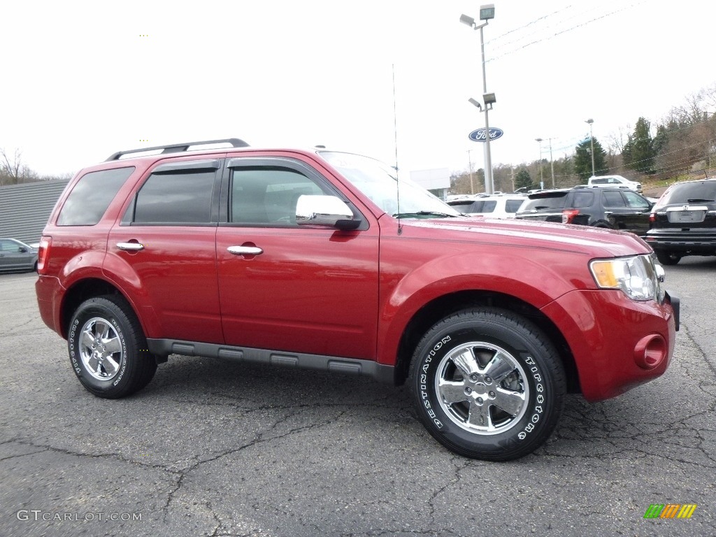 2012 Escape XLT 4WD - Toreador Red Metallic / Charcoal Black photo #1