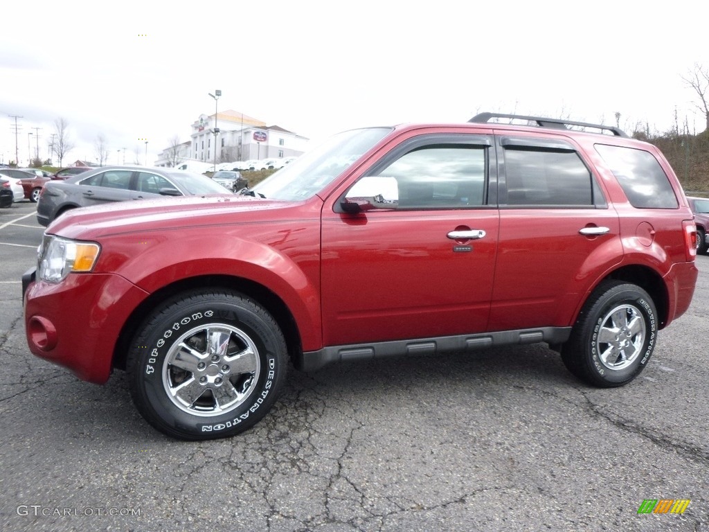 2012 Escape XLT 4WD - Toreador Red Metallic / Charcoal Black photo #5