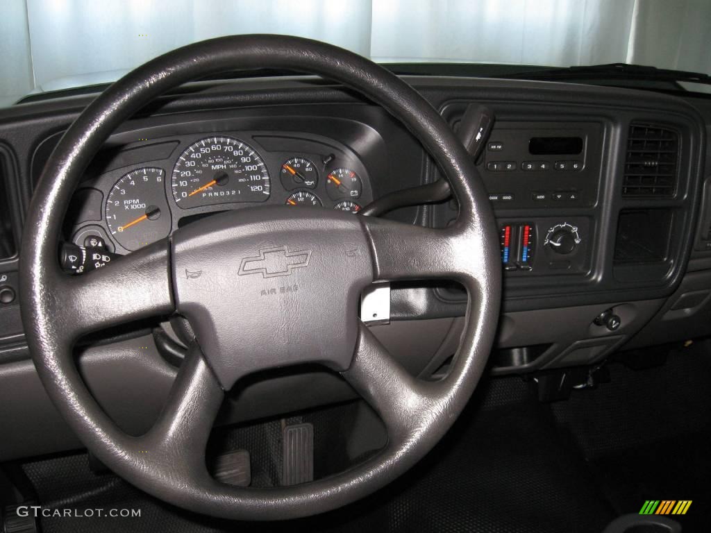 2006 Silverado 1500 Regular Cab - Silver Birch Metallic / Dark Charcoal photo #8