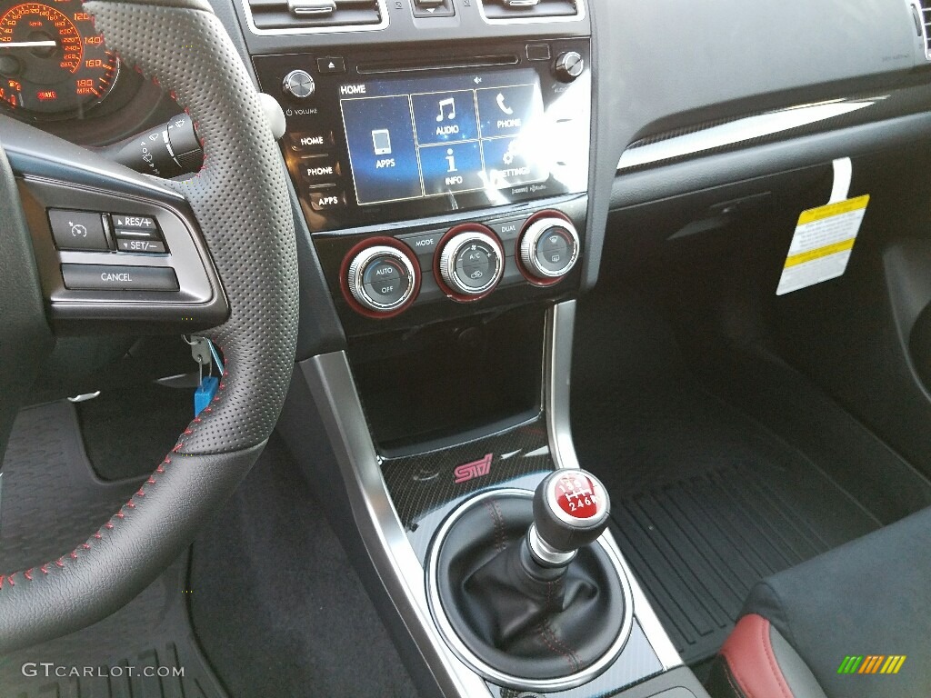 2017 WRX STI - Crystal Black Silica / Carbon Black photo #10