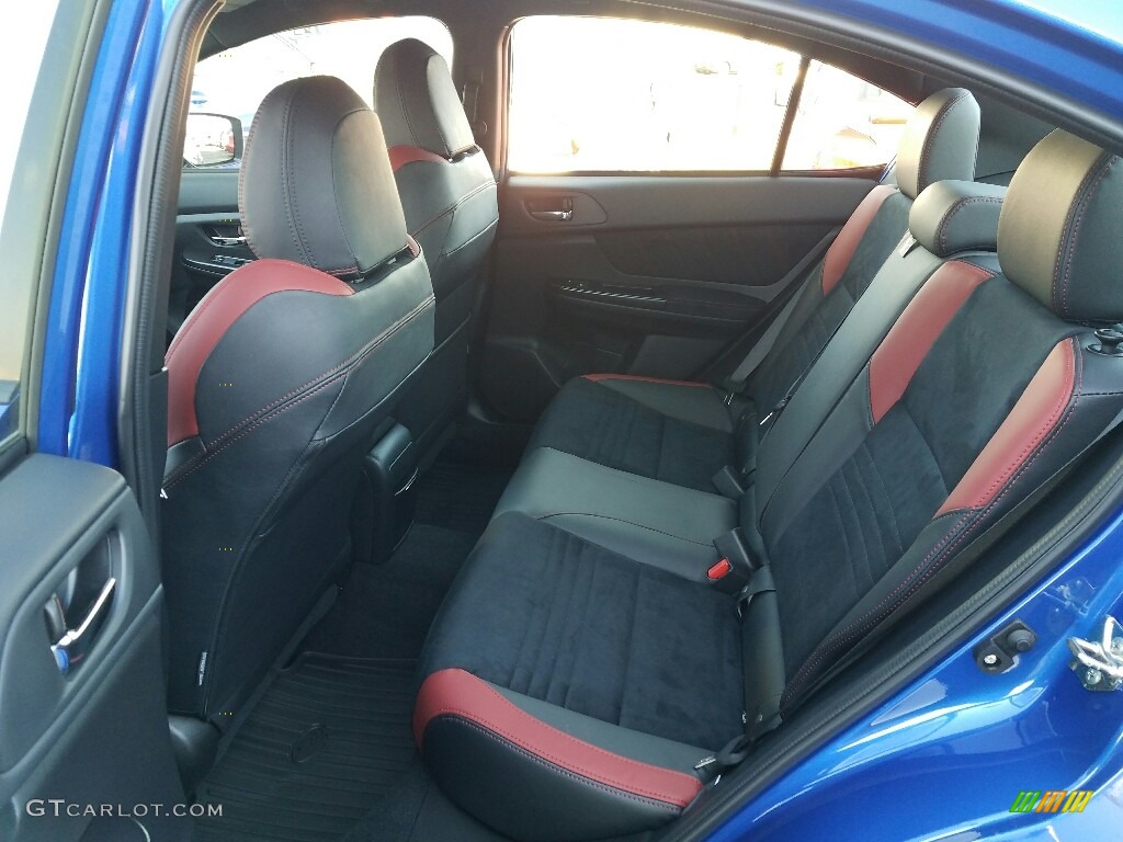 Carbon Black Interior 2017 Subaru WRX STI Photo #117346090