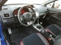 2017 Subaru WRX Carbon Black Interior Prime Interior Photo