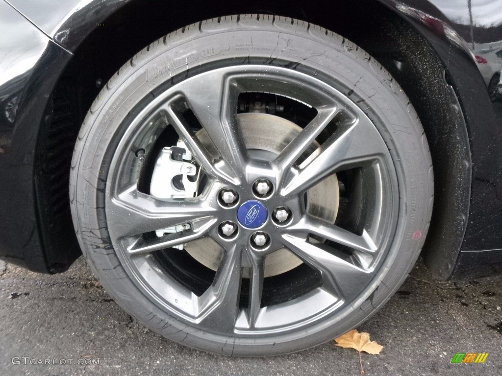 2017 Fusion Sport AWD - Shadow Black / Dark Earth Grey photo #6